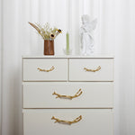 Load image into Gallery viewer, Gold Tree Handle – Branches Cabinet Handles & Metal Drawer Pulls