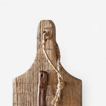 Załaduj obraz do przeglądarki galerii, Rustic wooden wall sconce textured wood detail