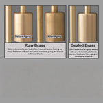 Load image into Gallery viewer, Glorica Glass 5 Globe Chandelier - Brass and Opal Glass Vintage Pendant Light