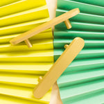 Load image into Gallery viewer, Brass Door Pulls – Modern Gold Cabinet Pulls & Brushed Drawer Handles