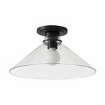 Load image into Gallery viewer, Aurenza Contemporary Flush Mount – Elegant Metal Light for Living Room