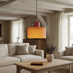 Afbeelding laden in galerijweergave, Morvella Sculpturale Hanglamp – Verfijnd Cilindrisch Ontwerp Decoratieve Hanglamp N31