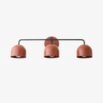 Load image into Gallery viewer, Metio Dome Farmhouse Vanity Wall Light Colorful Metal Sconce