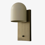 Load image into Gallery viewer, Metio Dome Shade Modern Wall Sconce for Bedroom & Living Room