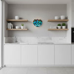 Afbeelding laden in galerijweergave, TF Dragonfly patroon wandlamp – Klassiek handgesneden glas-in-lood voor gangen en slaapkamers