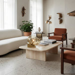 Afbeelding laden in galerijweergave, Glissora glazen tafellamp – zachte sculpturale glazen vorm voor woonkamer of slaapkamer