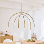 Load image into Gallery viewer, Borvia Arc Chandelier - Simple Modern Rotatable Lamp Arm