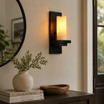 Cargar imagen en el visor de la Galería, Compact wall sconce near a mirror and console