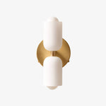 Afbeelding laden in galerijweergave, Symra Minimalistische Noordse Wandkandelaar - Tweerichtings Moderne Wandlamp voor Binnenruimtes N47