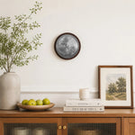 Cargar imagen en el visor de la Galería, walnut moon wall light installation scene