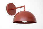 Load image into Gallery viewer, Metio Dome Wall Sconce – Contemporary Dome Shade Light for Hallway