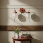 Load image into Gallery viewer, Tierlux Vertically Layered Colored Glass Wall Light for Living Room & Hallway