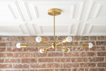 Load image into Gallery viewer, Mobilux Line Mid Century Modern Chandelier - 6 Heads Hanging Ceiling Light