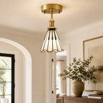 Load image into Gallery viewer, Piano key ceiling light installed near an interior archway
