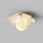 Bild in die Galerieansicht laden, Cream Bloom Blumen Deckenlampe