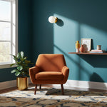 Afbeelding laden in galerijweergave, Nebulon Artistieke Keramische Wandlamp met Zachte Gloed - Perfect voor Woonkamers en Gangen