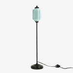 Bild in die Galerieansicht laden, Eloise Strukturierte Glas-Kürbis-inspirierte Stehlampe - Organische Kunstfertigkeit und Retro-Stil für Wohnzimmer