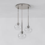 Load image into Gallery viewer, Selvion Asymmetric Glass Ball Chandelier for Dining Room & Living Room