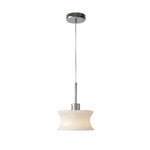 Cargar imagen en el visor de la Galería, Single pendant white glass light