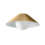 Load image into Gallery viewer, Brivana Sculpted Glass Flush Mount Light for Bedroom & Living Room