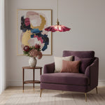 Afbeelding laden in galerijweergave, Blossix Elegante Art Hanglamp - Glazen Bloemenkap Design voor Woon- of Eetkamer N24