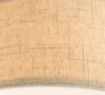 Carica l'immagine nella visualizzazione Galleria, Lampada da soffitto con paralume in tessuto organico Dumora per soggiorno e sala da pranzo