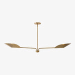 Afbeelding laden in galerijweergave, Lutal bronzen kroonluchter - modern ontwerp met monochromatische afwerking