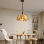 Bild in die Galerieansicht laden, Bloom Rattan Pendelleuchte