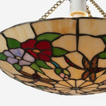 Cargar imagen en el visor de la galería, Lámpara Colgante TF Butterfly — Lámpara Colgante Decorativa de Vidrio Teñido para Dormitorio o Entrada