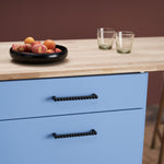 Load image into Gallery viewer, Industrial Metal Drawer Pull – Minimalist Rustic Cabinet Handle