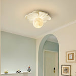 Bild in die Galerieansicht laden, Cream Bloom Blumen Deckenlampe