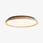 Cargar imagen en el visor de la Galería, Lámpara de Techo Redonda Torvella Disco Escultórico de Montaje Empotrado - Iluminación Natural Moderna para Dormitorio
