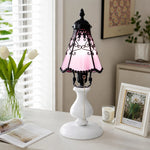 Cargar imagen en el visor de la Galería, Tiffany-style stained glass table lamp