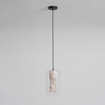 Bild in die Galerieansicht laden, Glas Alabaster-Pendelleuchte