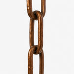 Cargar imagen en el visor de la Galería, Close-up of brown leather pendant chain detail