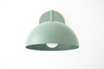 Load image into Gallery viewer, Metio Dome Wall Sconce – Contemporary Dome Shade Light for Hallway