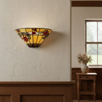 Afbeelding laden in galerijweergave, TF Vlinder Wandlamp – Wandlamp met Vlinderglas-in-glas ontwerp voor Slaapkamer en Woonkamer