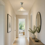 Bild in die Galerieansicht laden, Kallera Magnolia Ceiling Light – Gradient Design Lampshade for Bedroom and Hallway