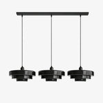 Load image into Gallery viewer, Malero Triple Layer Macarons Pendant Light - Modern Disc Form Lighting for Dining Room or Lounge N52