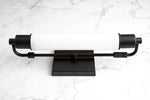 Load image into Gallery viewer, Ornato Luxe Modern Vanity Sconce - Art Deco Wall Light with Cylinder Shade
