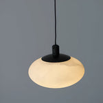 Bild in die Galerieansicht laden, Alabaster Mini Marmor Pilz Pendelleuchte