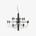 Afbeelding laden in galerijweergave, Tendrila Hedendaagse Multi-Licht Kroonluchter - Industrieel Geïnspireerd Metaal Ophangsysteem voor Lounges N01