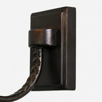 Cargar imagen en el visor de la Galería, Close-up of backplate and curved metal arm