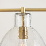 Load image into Gallery viewer, Glavira Recycled Glass Linear Chandelier - Elegant Modern Lighting
