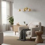 Load image into Gallery viewer, Metio Dome Farmhouse Vanity Wall Light Colorful Metal Sconce