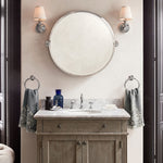 Load image into Gallery viewer, Kalvora Modern Textured Shade Sconce for Living Room & Study