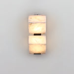 Bild in die Galerieansicht laden, Alabaster Treppenhaus-Wandleuchte