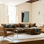 Load image into Gallery viewer, Orovia Sleek Wall Sconce – Ceramic Glass & Metal Champagne Brass