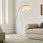 Load image into Gallery viewer, Oslan Modern Tripod Floor Lamp with Linen Shade for Living room
