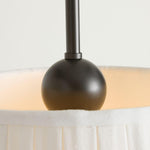 Load image into Gallery viewer, Luvora Pleated Linen Drum Modern Pendant Light for Dining & Entryway